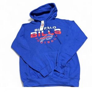 Blue and red Buffalo Bills hoodie #NFL size L